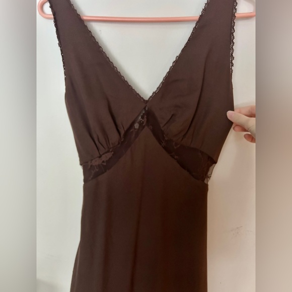 Wild Fable 90’s Brown Midi Dress - Picture 2 of 5